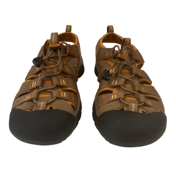 Keen Newport H2 Hiking Sandal men’s size 9 Outdoor Shoes Waterproof tan & black - Picture 8 of 16